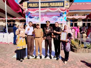 Bupati  Padang Pariaman Apresiasi Kinerja Polres 