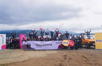Indosat Gelar Media Gathering Sambil Mejelajahi Alam