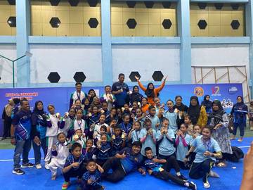 Kontingen Senam Payakumbuh Berjaya di Kejurprov Gymnastics Sumbar
