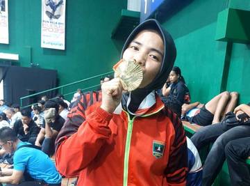 Yusma Deswita, Pegulat Ranah Minang Tampil di Riyadh 