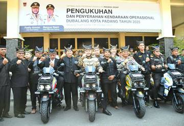 Pemko Wujudkan Padang Sigap Melalui Pengukuhan Dubalang