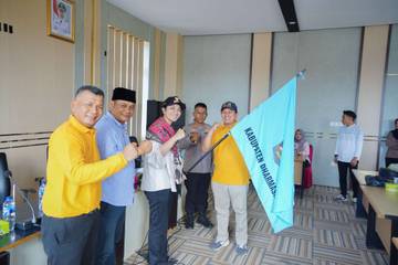 Dharmasraya Lepas Kontingen POPNAS XVII Tahun 2025