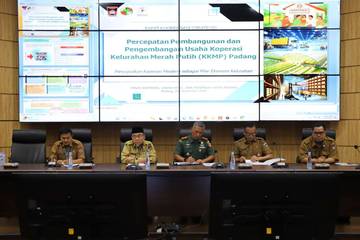 Wawako Pimpin Rapat Persiapan Koperasi Kelurahan Merah Putih