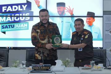 Perkuat Sinergi, Wako Sambut kajari Baru Koswara