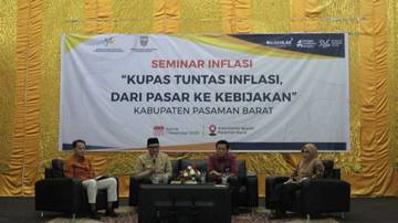 Seminar Inflasi Pasbar Kupas Strategi Kendalikan Harga Pangan