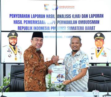 3 OPD Pemko Terima LHA dan LHP Ombudsman