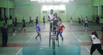 Sebanyak 29 Ranting PGRI Ikut Badminton HUT Korpri