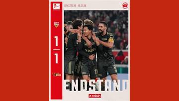 Drama Imbang Stuttgart vs Union Berlin