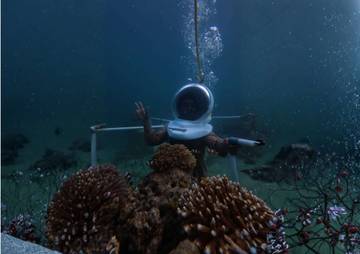 Sea Walker Daya Tarik Wisata Baru di Mandeh