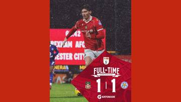 Wrexham Imbang vs Leicester