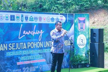 Kekeringan Pascabencana, Padang Lakukan Penghijauan Kawasan Hulu
