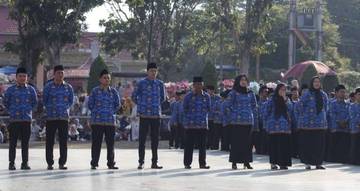 Ribuan PPPK Paruh Waktu di Pasbar Dilantik