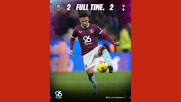 Burnley vs Tottenham, Duel Imbang di Turf Moor