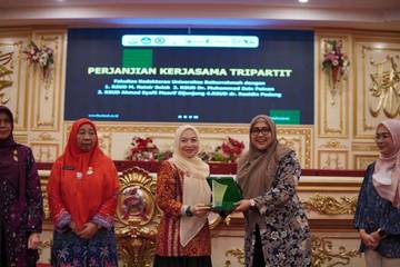 RSUD M Zein Painan Ikuti Kerjasama Tripartit Pendidikan