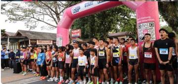 Wali Kota Pariaman Lepas Peserta Talao Beach Run