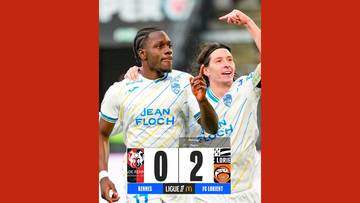 Lorient Taklukkan Rennes di Roazhon Park