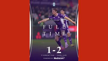 Drama di Artemio Franchi, Cagliari Tekuk Fiorentina