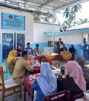 Dapur MBG Hana Henny Redkoki Pasbar Beroperasi