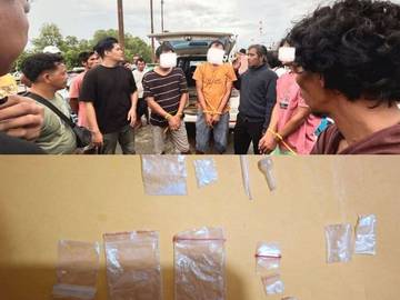 Tiga Pria Ditangkap Satresnarkoba Mentawai di Kapal Balong
