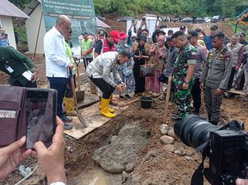 Huntap Bencana di Padang Dimulai dari Kampung Talang