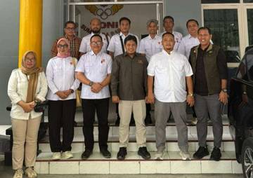 KONI Lampung Jajaki Dukungan ke Sumbar