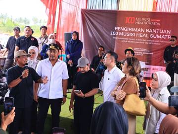 100 Musisi Heal Sumatra Peduli Padang Pariaman