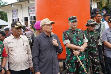 Menko Polhukam: Bersabar, Bencana Datang dari Sang Pencipta