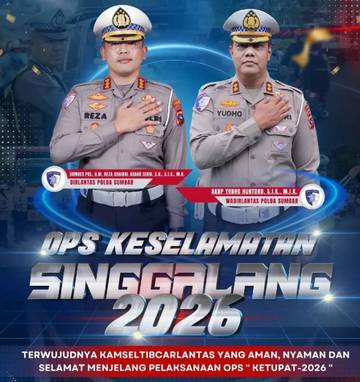 Sembilan Pelanggaran Jadi Fokus Operasi Keselamatan Singgalang 2026