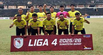PSLA Sicincin Gulung GMR di Stadion Utama Sumbar