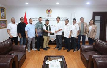 KONI Pusat Tetapkan Sumbar Rujukan Pengelolaan Data Atlet