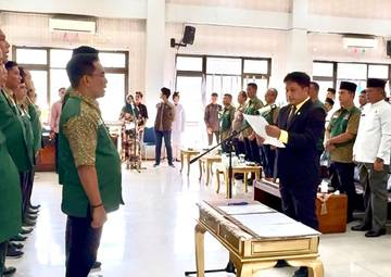 Pengurus KONI Pasaman 2025–2029 Dilantik