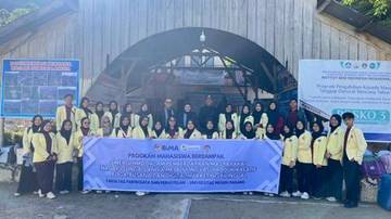 Mahasiswa IKK Dorong Ekonomi Kreatif Nagari Sungai Landia