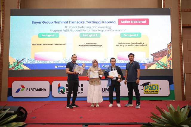 Pertamina Patra Niaga Kalimantan Raih Peringkat 2 Nasional