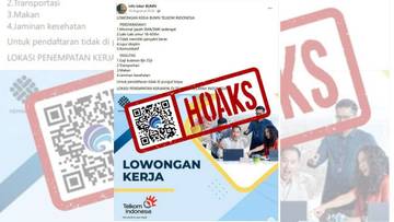 Hoaks, Lowongan Pekerjaan Anak Perusahaan Telkom Indonesia