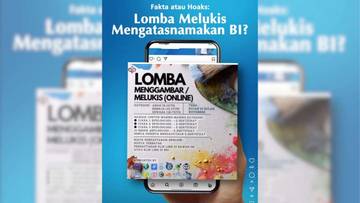 Hoaks, Bank Indonesia Gelar Lomba Menggambar Daring