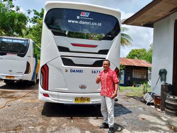 Arus Balik, Perusahaan Umum Damri Siapkan Bus Baru
