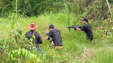 Komunitas BASC Palangka Raya Rutin Gelar Kegiatan Airsoft Gun
