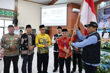 Calon Haji Kloter 5 Asal Kalteng Berangkat ke Madinah