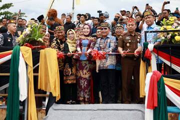 Objek Wisata Susur Sungai Diresmikan