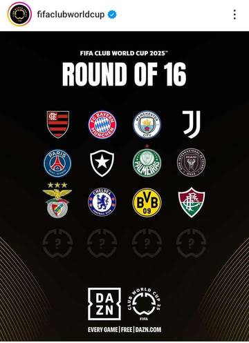 16 Besar Piala Dunia Antar Klub 2025