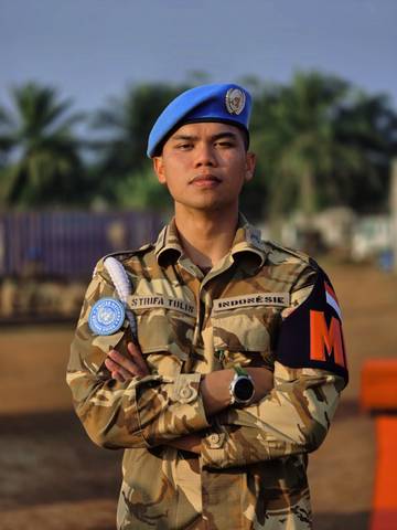 Perwira Muda Asal Kalteng Tembus Penugasan di Afrika