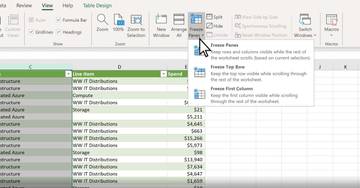 Mengatur Spreadsheet Lebih Rapi dengan Freeze Panes Excel