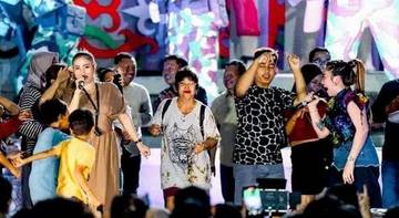 Bersamaan, HBN Palangka Raya Berdayakan Artis Lokal   ‎