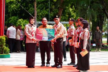 OJK Kalteng Gandeng Pramuka di Hari Indonesia Menabung