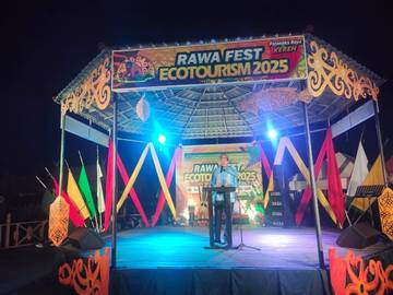 Malam Penganugerahan Tutup Rangkaian Rawa Fest Ecotourism 2025