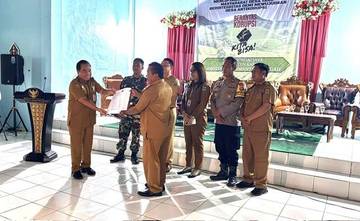 Desa Bungai Jaya Raih Nilai Istimewa dalam Penilaian Desa Antikorupsi