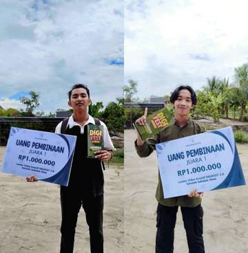 Mahasiswa Universitas Islam Negeri Palangka Raya Juara Videografi