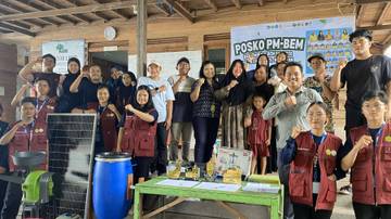 Pengabdian Mahasiswa UPR Menyentuh Desa Terpencil Tampelas