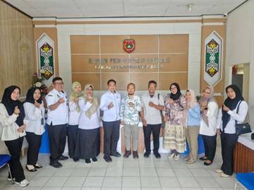 Bapenda Kobar Terima Kunker DPRD Seruyan Inovasi PAD