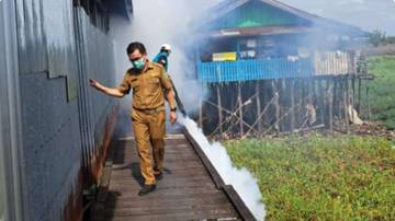 Fogging Massal di Mendawai Cegah Penyebaran DBD